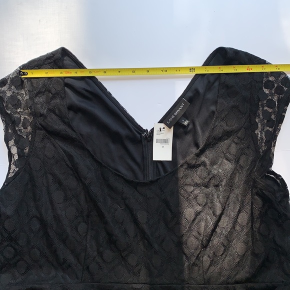 Lane bryant black dress, lace with tulle size 24 New With Tags - Picture 9 of 11